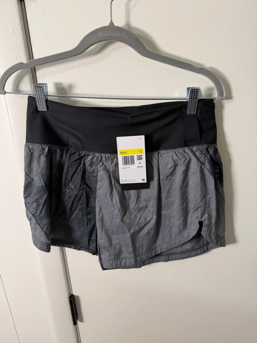 Nike Black and Gray Women's Running Skort